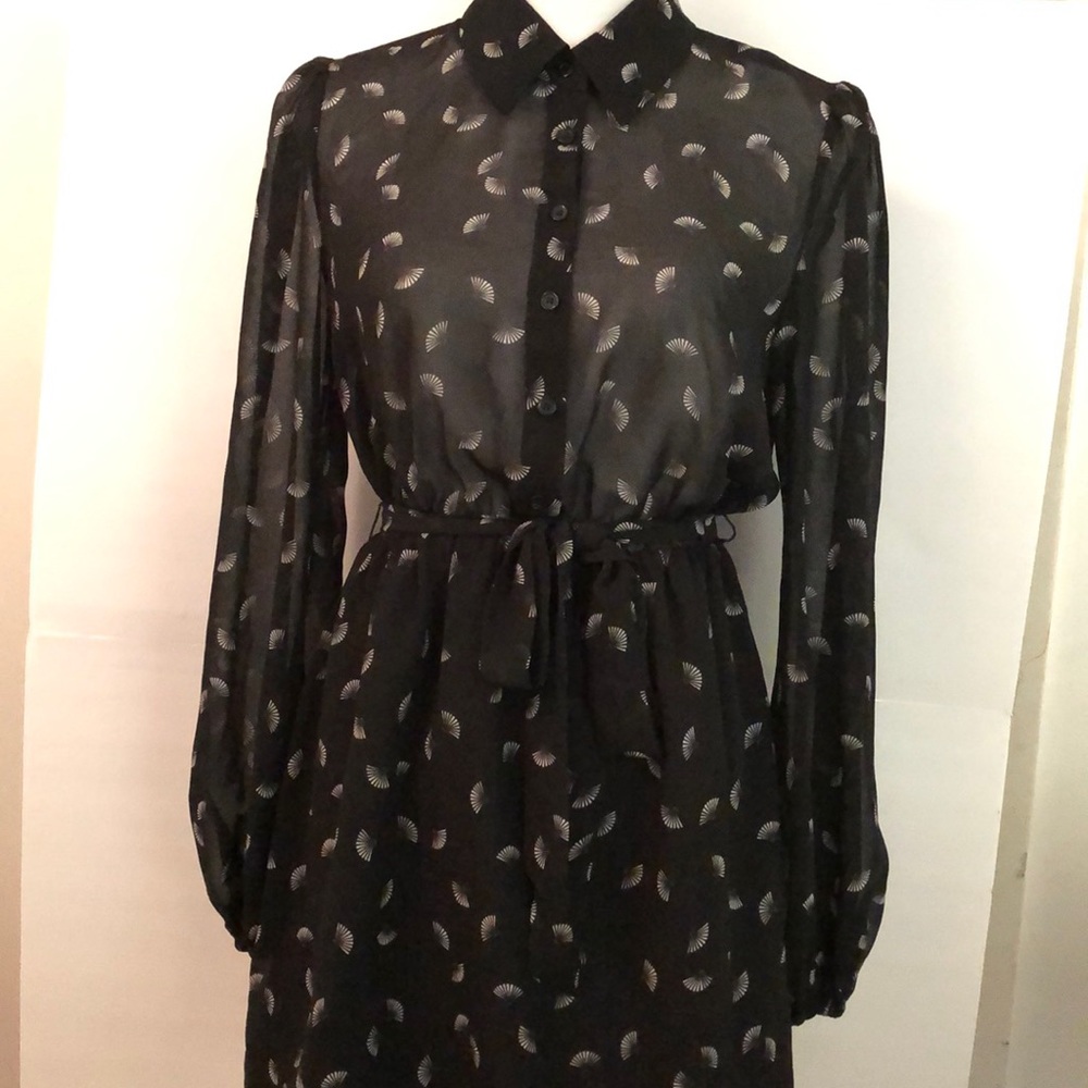 Forever 21 sheer chiffon dress